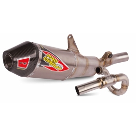 PRO CIRCUIT T-6 Euro Exhaust System Stainless Steel/Titanium/Carbon Fiber Honda CRF 250 22-26 