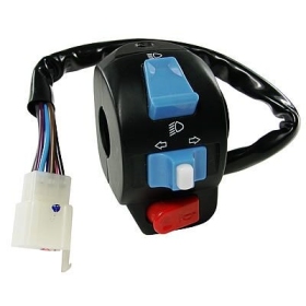 101 OCTANE Left Handle Switch Assembly without Brake Lever Baja / Baotian / Beeline / Peugeot / Rex 50 98-21