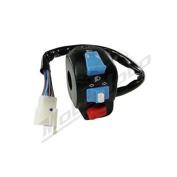 101 OCTANE Left Handle Switch Assembly without Brake Lever Baja / Baotian / Beeline / Peugeot / Rex 50 98-21