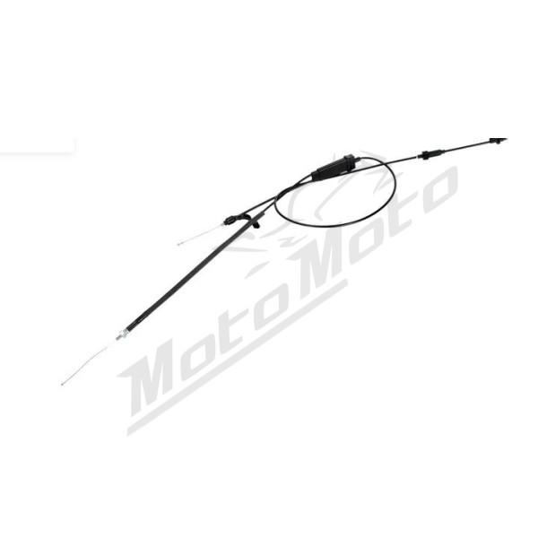 MOOSE OFFROAD Black Vinyl Throttle Cable Polaris Scrambler / Trail Blazer / Xplorer 400 99-03