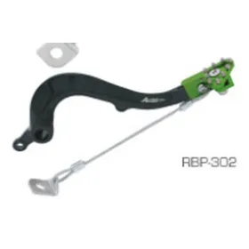 Accel Green Foot Brake Lever Kawasaki KX 250-450cc 21-25
