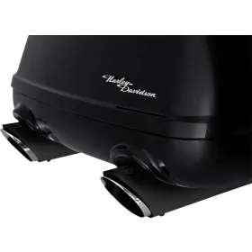 VANCE & HINES "Twin Slash Slip-On" duslintuvai Juodi Harley Davidson FLRT / FLTRT 1750-1868cc 17-25