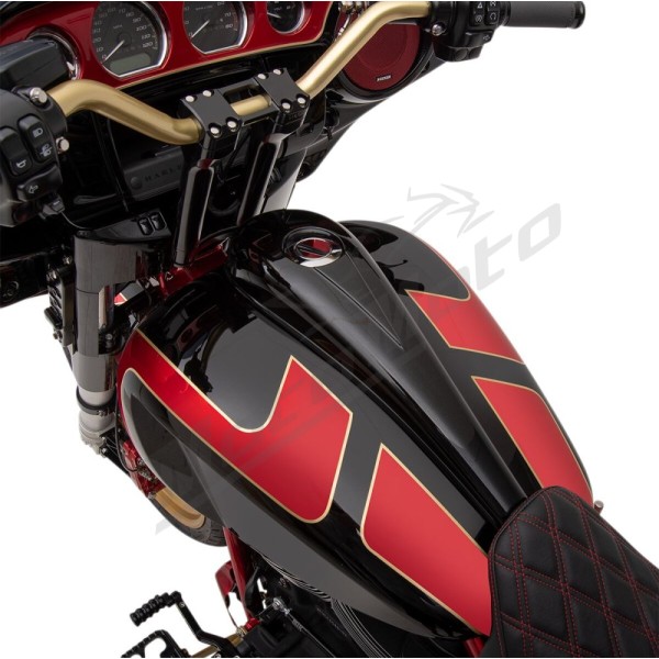 PAUL YAFFE BAGGER NATION Dash Kit for 6 Gallon Tank Harley Davidson 1584-1977 08-24