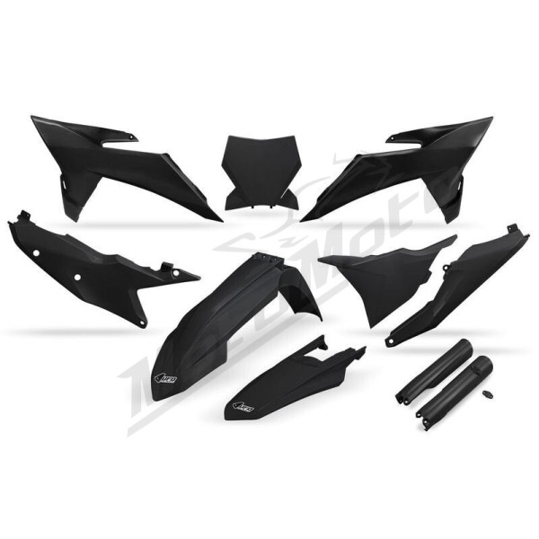 UFO plastikų komplektas KTM SX / SX-F 125-450 25-26
