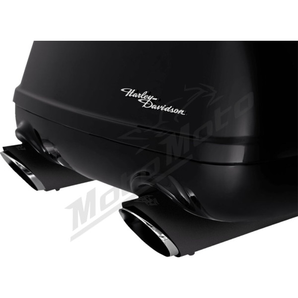 VANCE & HINES Twin Slash Slip-On Mufflers Black Harley Davidson FLRT / FLTRT 1750-1868cc 17-25