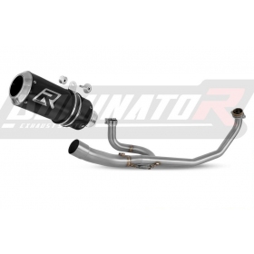 Exhaust kit Dominator GP BLACK HONDA VTR 250 2009-2015 + DB KILLER