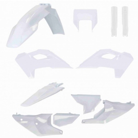 Plastics set ACERBIS Husqvarna TE / FE 150-501cc 2024 White