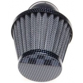 Sport air filter carbon Ø28-42 45°