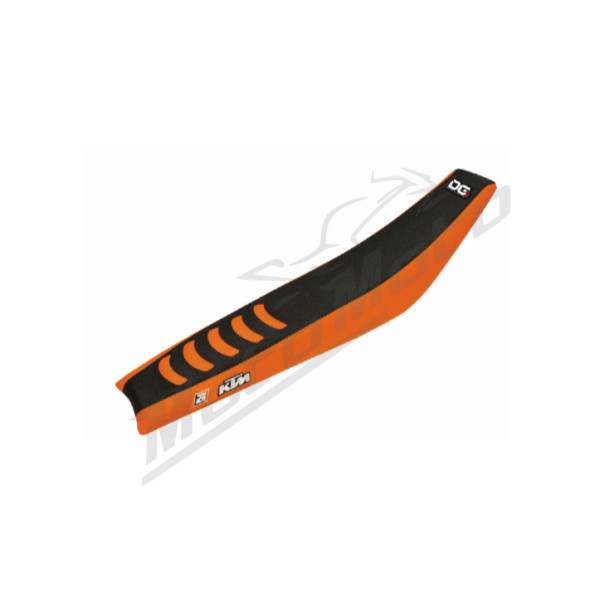 Blackbird sėdynės užvalkalas Double Grip 3 Oranžinė KTM SX / SX-F / EXC / EXC-F 125-500cc 16-19