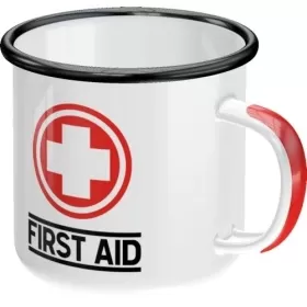 MUG ENAMEL FIRST AID 360ml