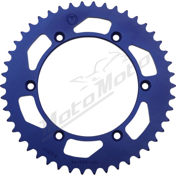 MOOSE OFFROAD HARD-PARTS Rear Aluminum Sprocket 46T Beta / Gas Gas / Husqvarna / Sherco / Suzuki 50-610cc 90-15