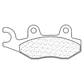 CL BRAKES 3087MSC stabdžių trinkelės BENELLI CAFFE NERO / MACIS / PEUGEOT METROPOLIS 125-400 17-24