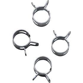 ALL BALLS Fuel Line Clamp Kit Ø12mm 4pcs