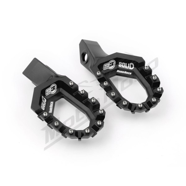 S3 Solid HardRock Trial Foot Pegs GasGas TXT 125-300 23-26