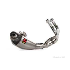 AKRAPOVIC Racing Line Full Exhaust System Stainless Steel / Carbon Fiber / Titanium Kawasaki Ninja / Z 650 17-20