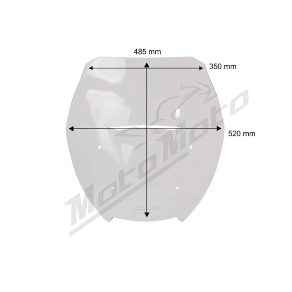 WRS Intermedio Windshield Honda NSS 750 2025 Clear