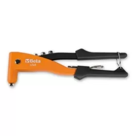 BETA Riveting pliers with 4 interchangeable nozzles