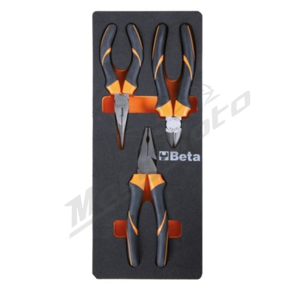 BETA M134 Soft foam tray with pliers and nippers