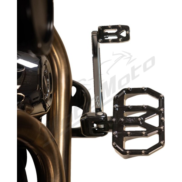 THRASHIN SUPPLY CO. Mini Aggressor Floorboards Harley Davidson FL / FLD / FLDE 1200-1977cc 72-25
