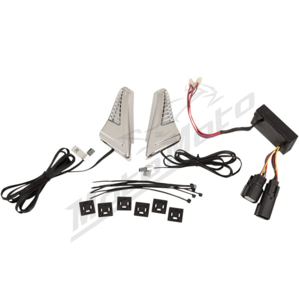 CIRO Snake Eyes Light Kit for Tour-Pak®  HARLEY DAVIDSON FLHTCU / FLHTCUL / FLHTK / FLHTKL / FLHTKSE / FLTRK 1690-1923 14-24