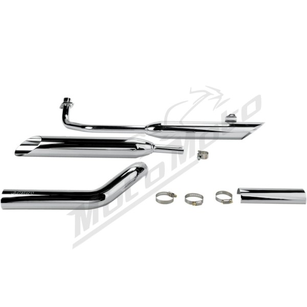 COBRA Slashcut Slip-On Mufflers Yamaha XVS 650 04-11