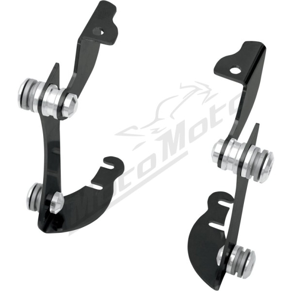 MEMPHIS SHADES METRIC Windshield Trigger-Lock Complete Mount Kit Honda VTX 1300 03-09