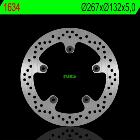 NG Priekinis fiksuotas stabdžių diskas 267X132X5.0mm MBK / Yamaha 125-400cc 04-18