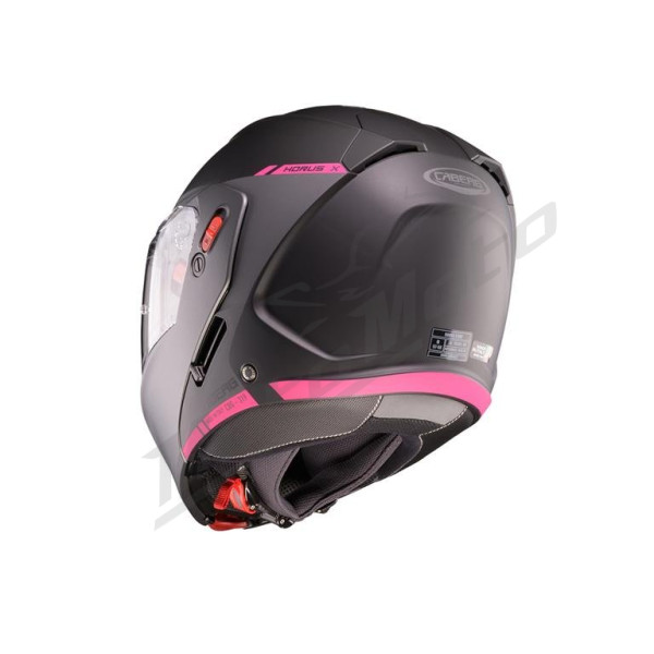 Flip-up Helmet Caberg Horus X Ray model Matte Black/Gray/Pink