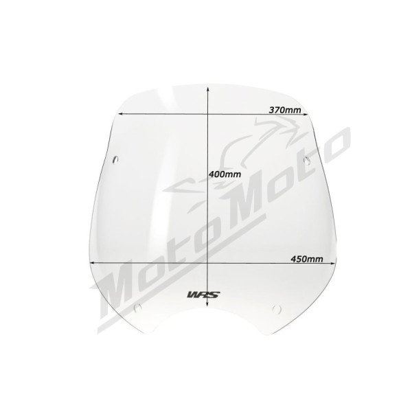 WRS BM020T TOURING Windscreen Clear BMW R850R / R1150R 01-06