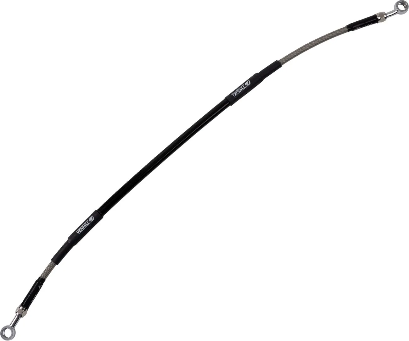 MOOSE OFFROAD Rear Stainless Steel Braided Brake Line Kawasaki KLX 300 21->
