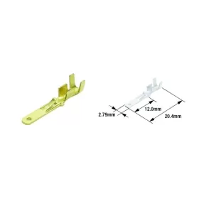 TOURMAX Electrical Male Terminal Pin Type 110 (100 pcs.)