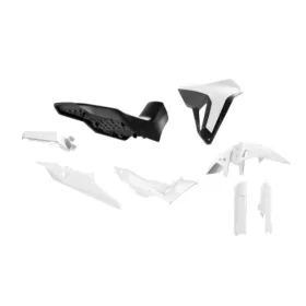 Racetech Plastikų Kompl. HONDA XL 750 TRANSALP 23-25 Balta/Juoda 