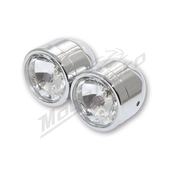 HIGHSIDER Smart Dual Headlights chrome Ø218mm Kawasaki Z 900RS 2023