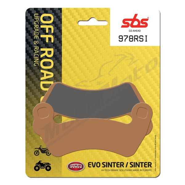 SBS RSI 978RSI Brake Pads Polaris RZR 1000-2000cc 20-25