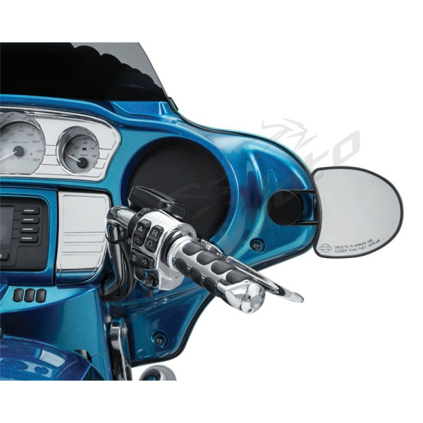 KURYAKIN Veidrodėlių perkėlimo laikiklis Harley Davidson FLHXST / FLHX LT / FLHX 1750-1977 21-26