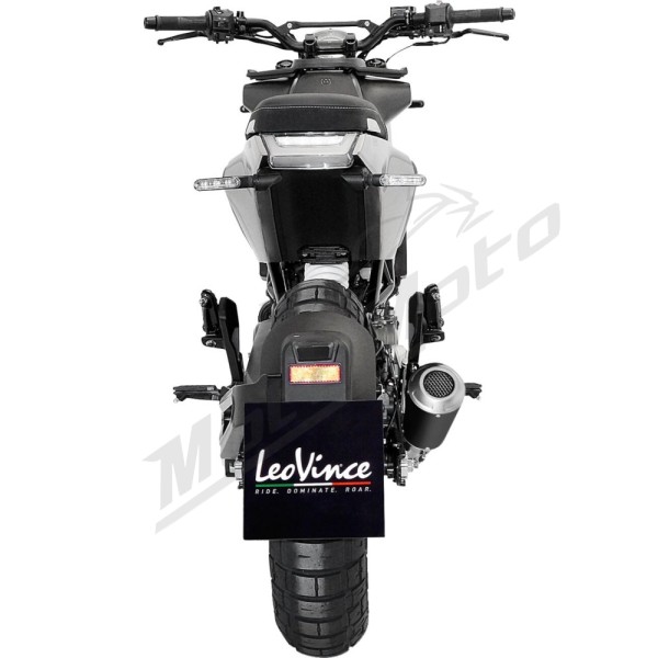 LEOVINCE LV-10 Slip-On Muffler  HUSQVARNA VITIPILEN 125-401 20-24/SVARTPILEN 125-401 20-24