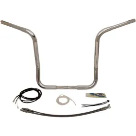 FAT BAGGERS INC. Round Top Handlebar Kit Chrome 91.5x40.5cm Harley Davidson FLHTCU / FLHTKSE / FLHXS / FLRT 1690-1923 14-20 