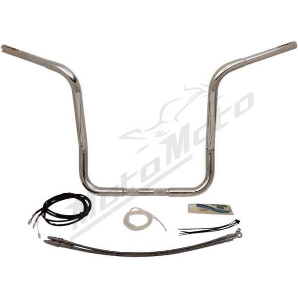 FAT BAGGERS INC. Round Top Vairo kompl. chromuotas 91.5x40.5cm Harley Davidson FLHTCU / FLHTKSE / FLHXS / FLRT 1690-1923 14-20 