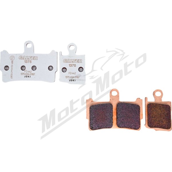 GALFER HH Sintered Ceramic Brake Pads Honda VFR 1200cc 10-16