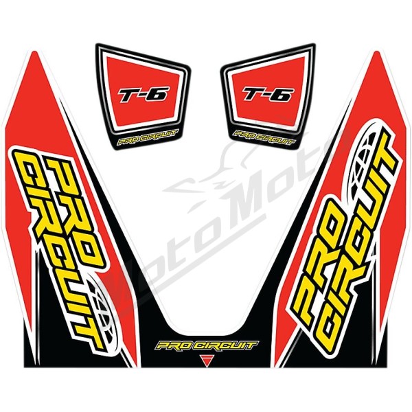 PRO CIRCUIT T-6 Exhaust Decal