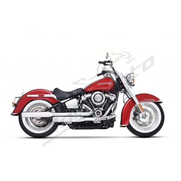 RINEHART RACING 500-1210C 3.5" Muffler Slip-On Duals for Harley Davidson 1750-1868cc 07-17
