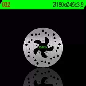 NG BRAKES 032 Front Round Fixed Brake Disc GAS GAS PAMPERA / TXT BOY / EC BOY 50-370 95-06