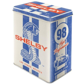 TIN BOX L SHELBY - COBRA SNAKE 98 17,5x7,5x11cm