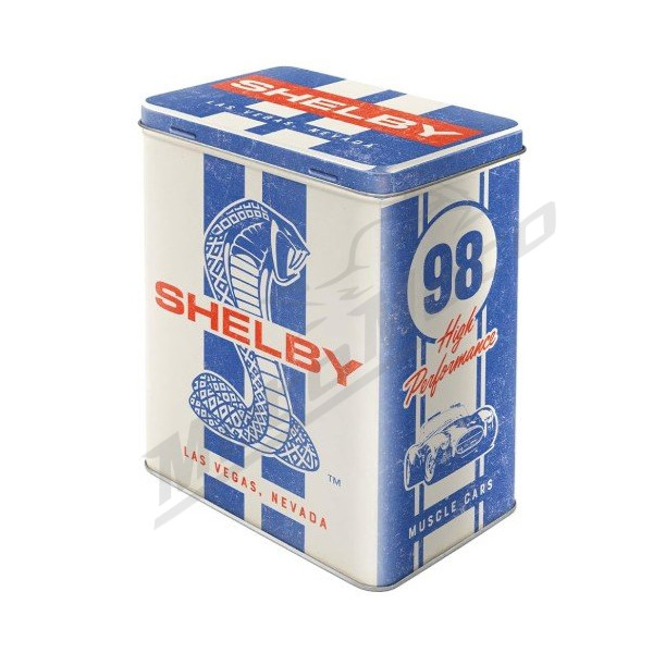 TIN BOX L SHELBY - COBRA SNAKE 98 17,5x7,5x11cm