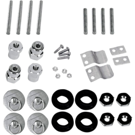 SADDLEMEN S4 Quick-Disconnect Saddlebag Kit Harley Davidson FLDE/  FLHC / FLSTC / FLSTS / FXS / FXSTSI 1340-1800 85-19