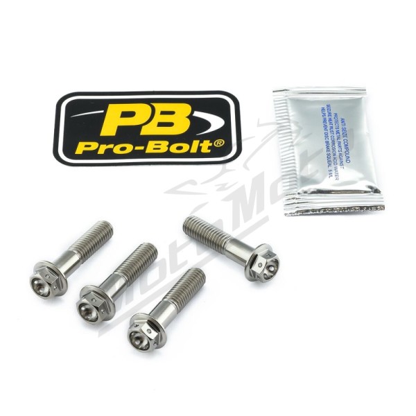 PRO BOLT Titanium Brake Caliper Mount Kit BMW / Kawasaki / KTM / MBK / TM Racing 50-1200cc 04-25