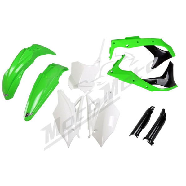 UFO Full Body Replacement Plastic Kit Kawasaki KXF 250cc 17