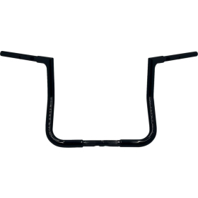 FAT BAGGERS INC. 1-1/4" EZ Install Flat Top Batwing Handlebar Black 32mm 91,5cm (33cm)