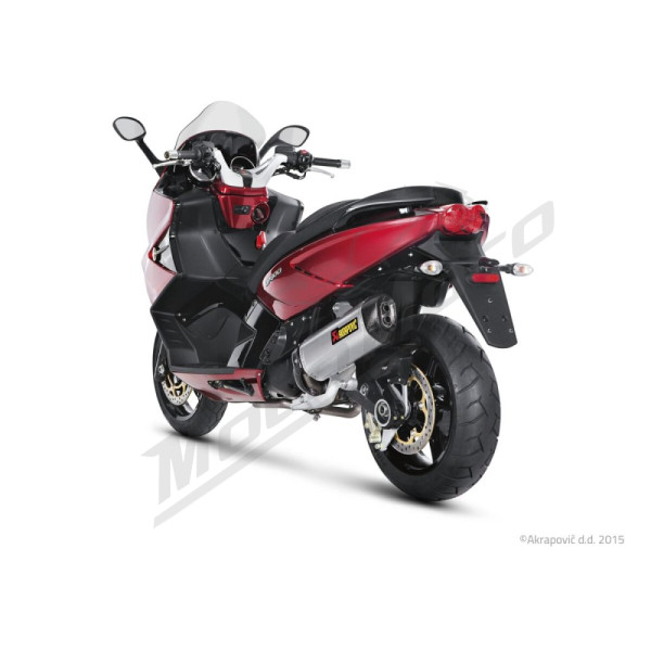 AKRAPOVIC Slip-On Line Muffler Stainless Steel / Carbon Fiber Aprilia SRV / Gilera GP 800-850 08-16