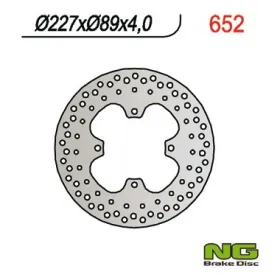 NG BRAKES Priekinis fiksuotas stabdžių diskas 227mm Polaris ATP / Big / Magnum 250-800cc 90-20